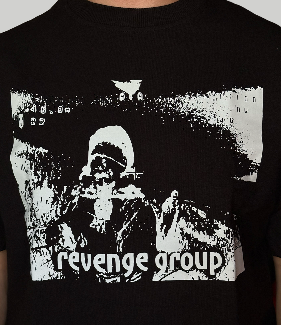 Футболка RS &laquo;Revenge Group&raquo; 4.0, оверсайз, (чорний), S TSH-RS-4.0 фото