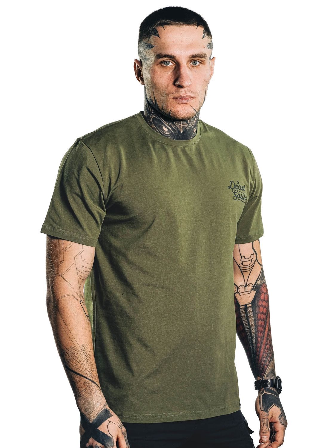 Футболка DSG &laquo;SKULL OLIVE&raquo; L TSH-DS-TRIP-OL-S фото