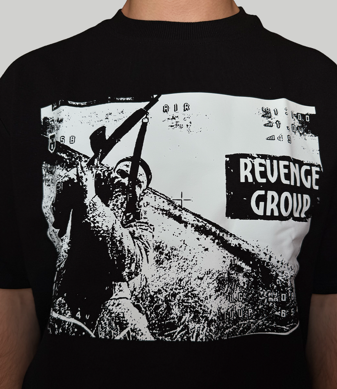 Футболка RS &laquo;Revenge Group&raquo; 2.0, слім, (чорний), S TSH-RS-RG-2.0 фото